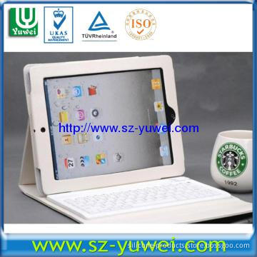 Hot Sell Bluetooth Slider Keyboard Case for iPad With Leather Case